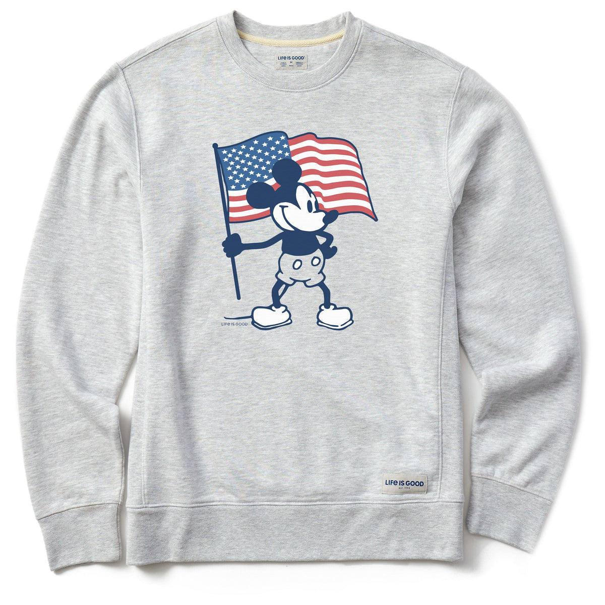 Men's Americana Steamboat Willie Simply True Fleece Crew