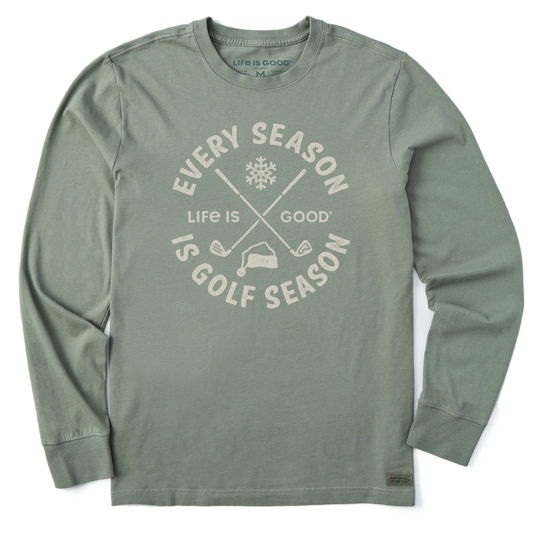 Men's Every Season is Golf Season Long Sleeve Crusher Tee