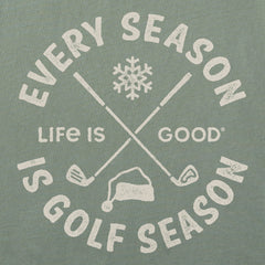 Men's Every Season is Golf Season Long Sleeve Crusher Tee