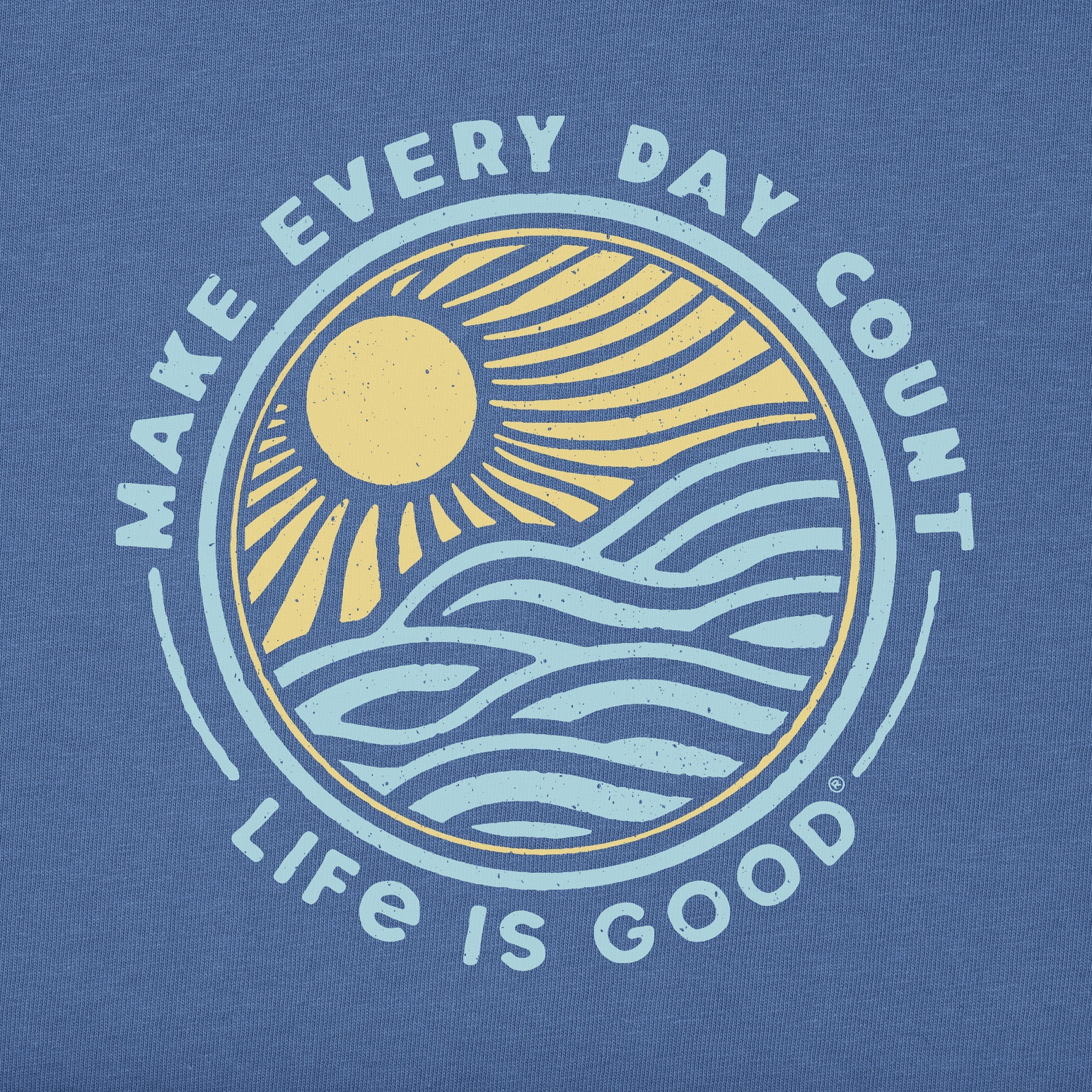 Men's Make Every Day Count Sunset Short Sleeve Tee