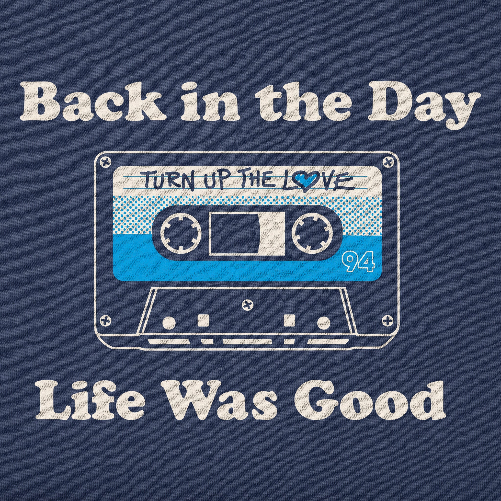 Men's Back in the Day Cassette Short Sleeve Tee