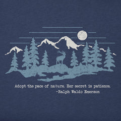 Men's Adopt the Pace of Nature Short Sleeve Tee