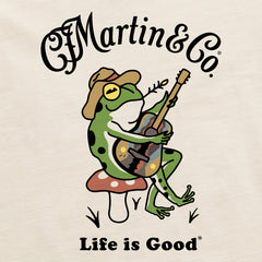 Men's Martin & Co. Frog Guitar Short Sleeve Crusher Tee