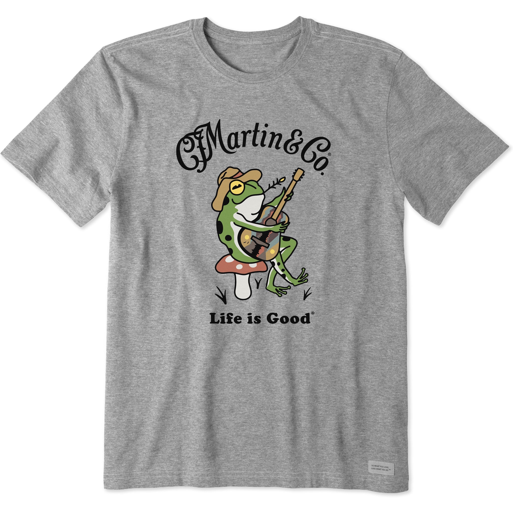 Men's Martin & Co. Frog Guitar Short Sleeve Crusher Tee
