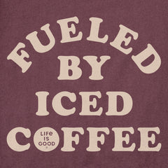 Men's Fueled by Iced Coffee Short Sleeve Crusher Tee