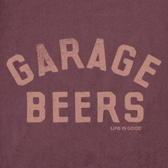 Men's Garage Beers Short Sleeve Crusher Tee