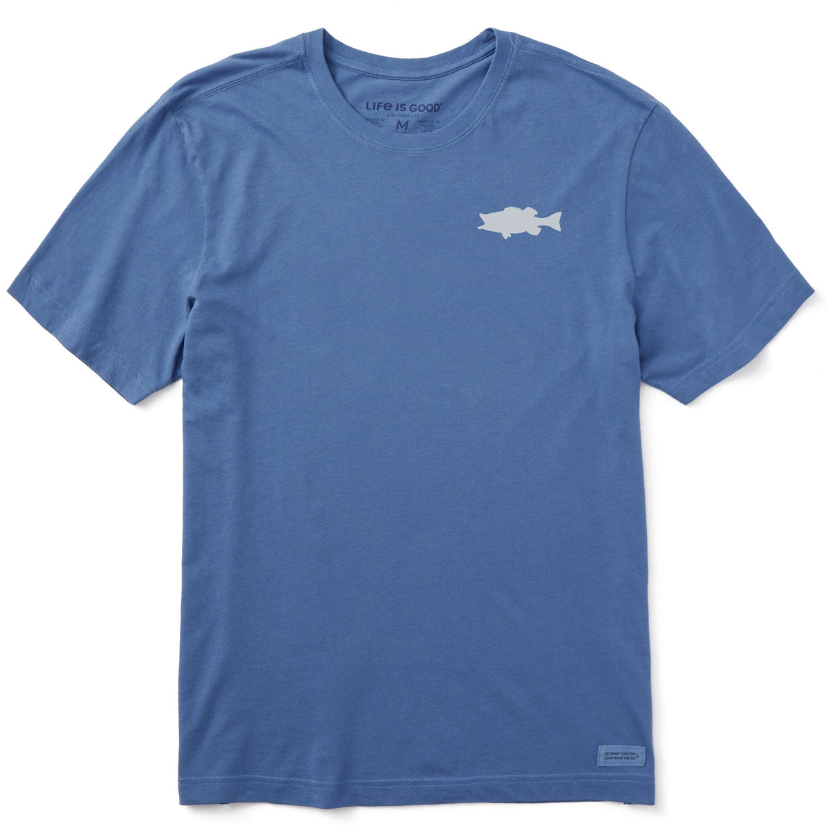 Men's Bert's Bass Short Sleeve Crusher Tee