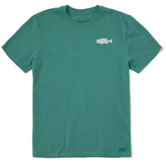 Men's Bert's Bass Short Sleeve Crusher Tee