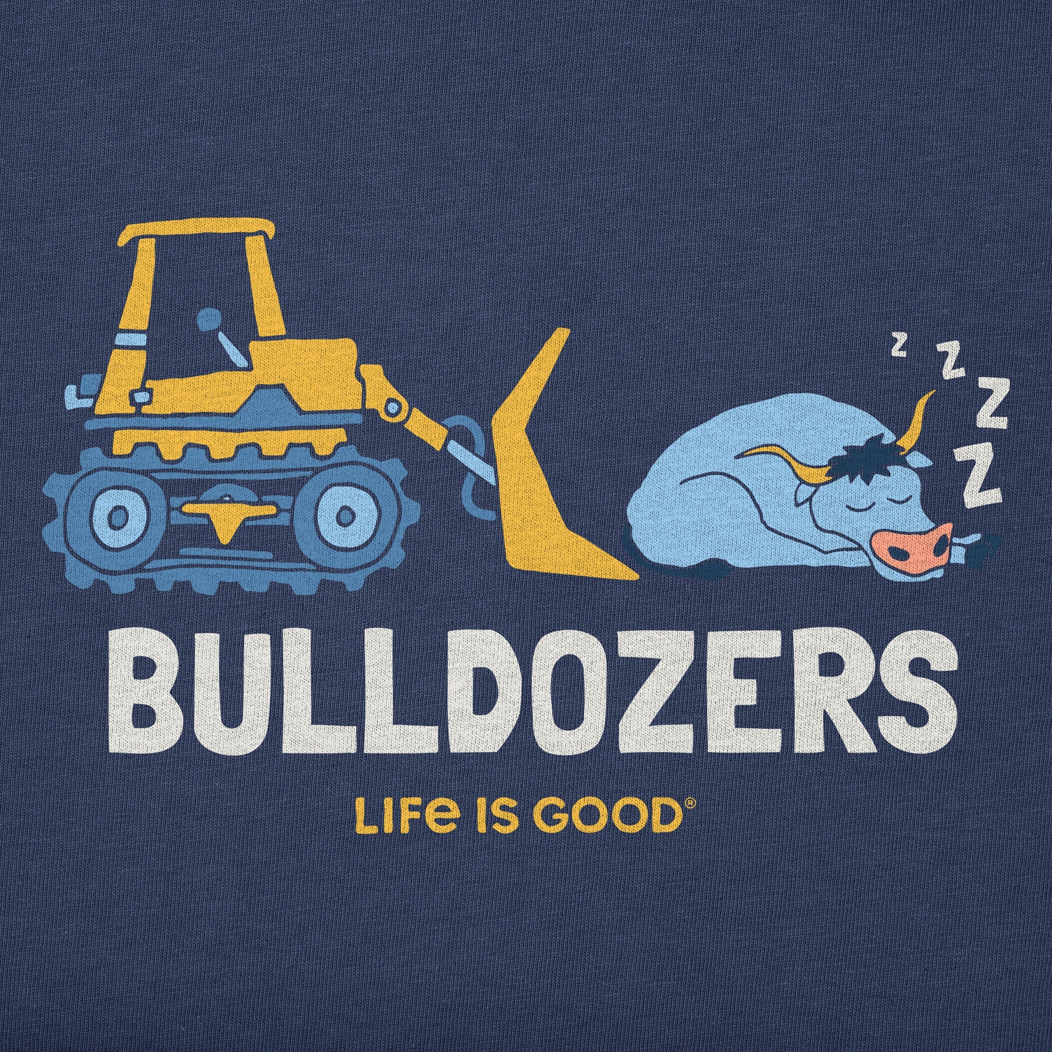 Kids Bulldozers Short Sleeve Crusher Tee