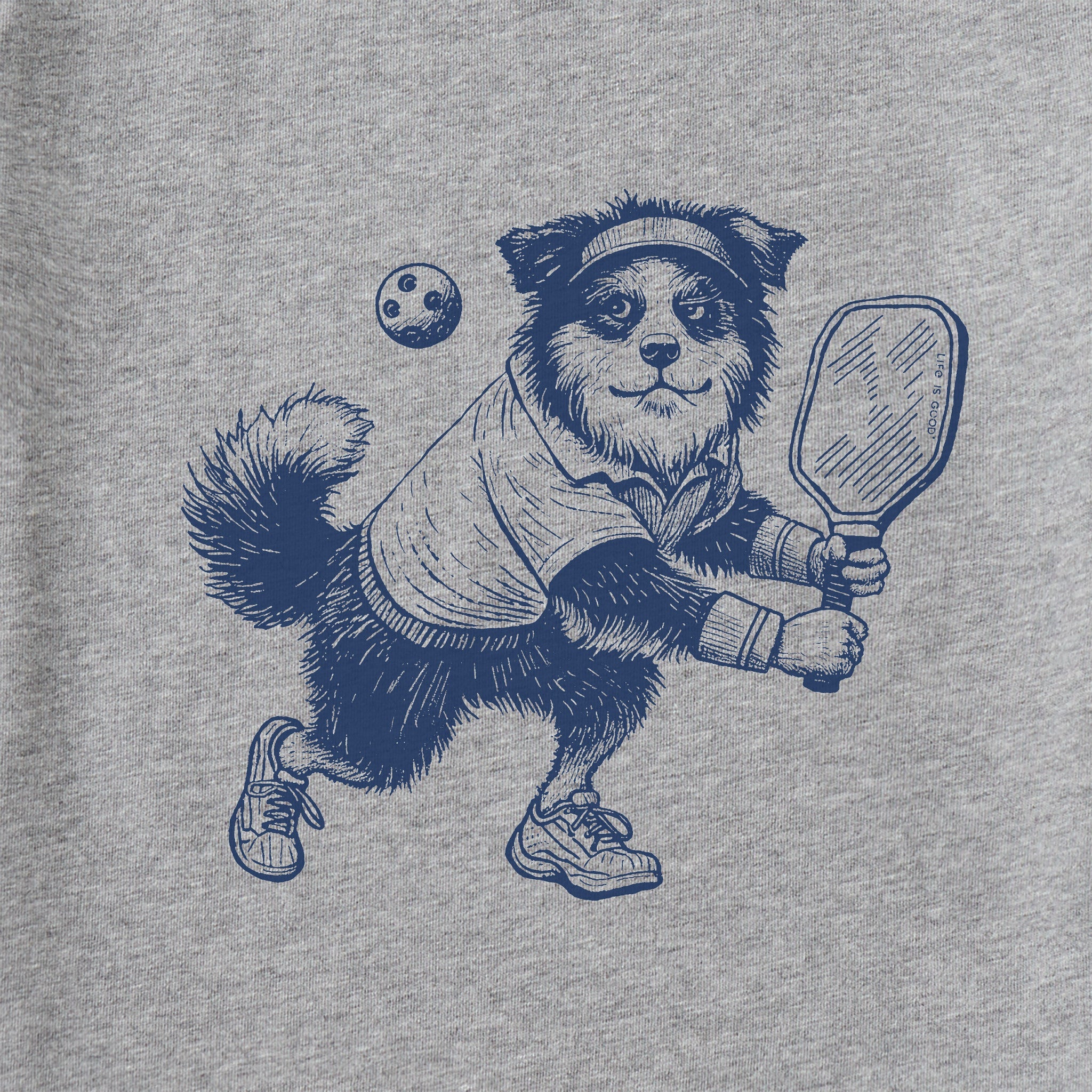 Men's Bert's Aussie w Pickleball Short Sleeve Crusher Tee