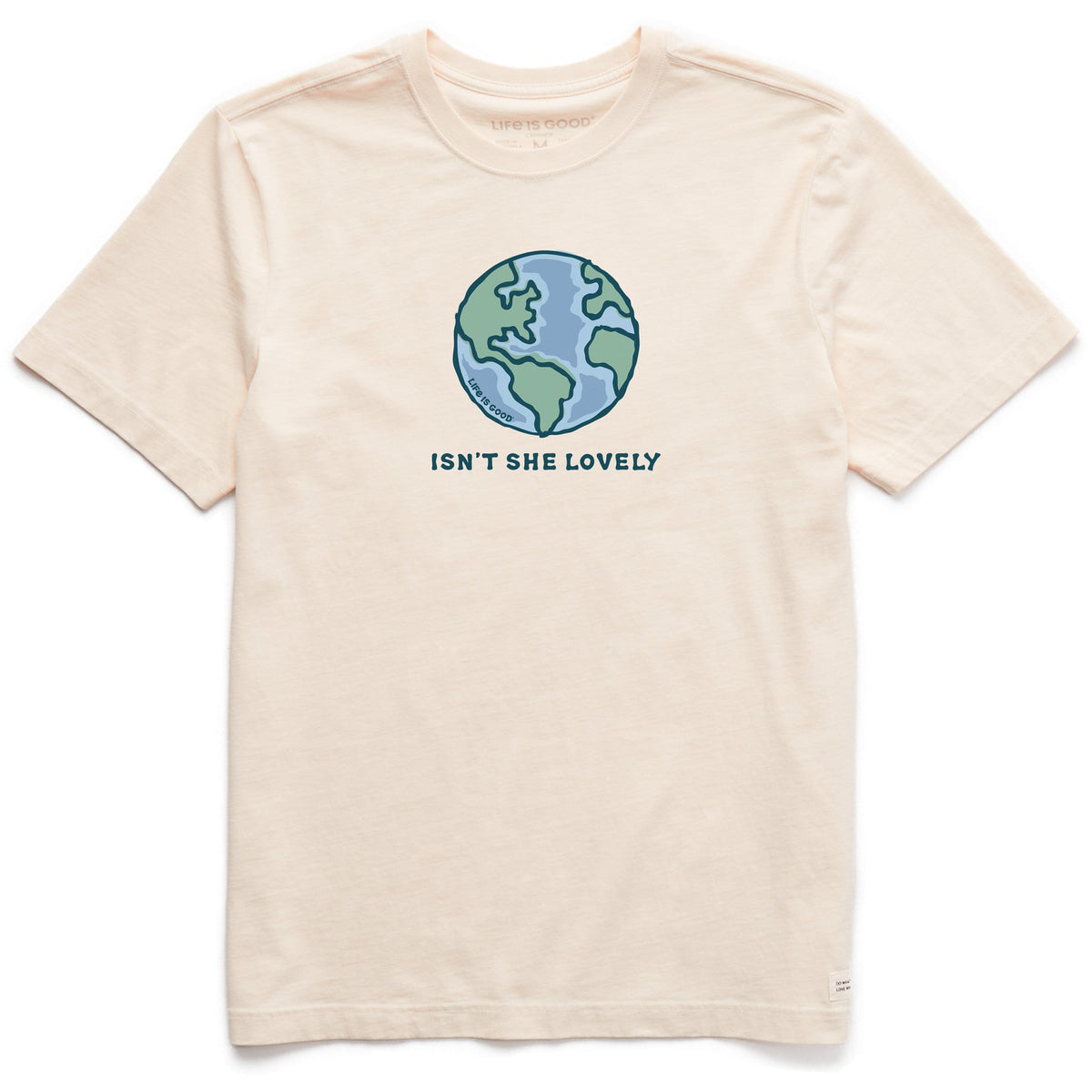 Men's Isn't She Lovely Earth Short Sleeve Crusher Tee