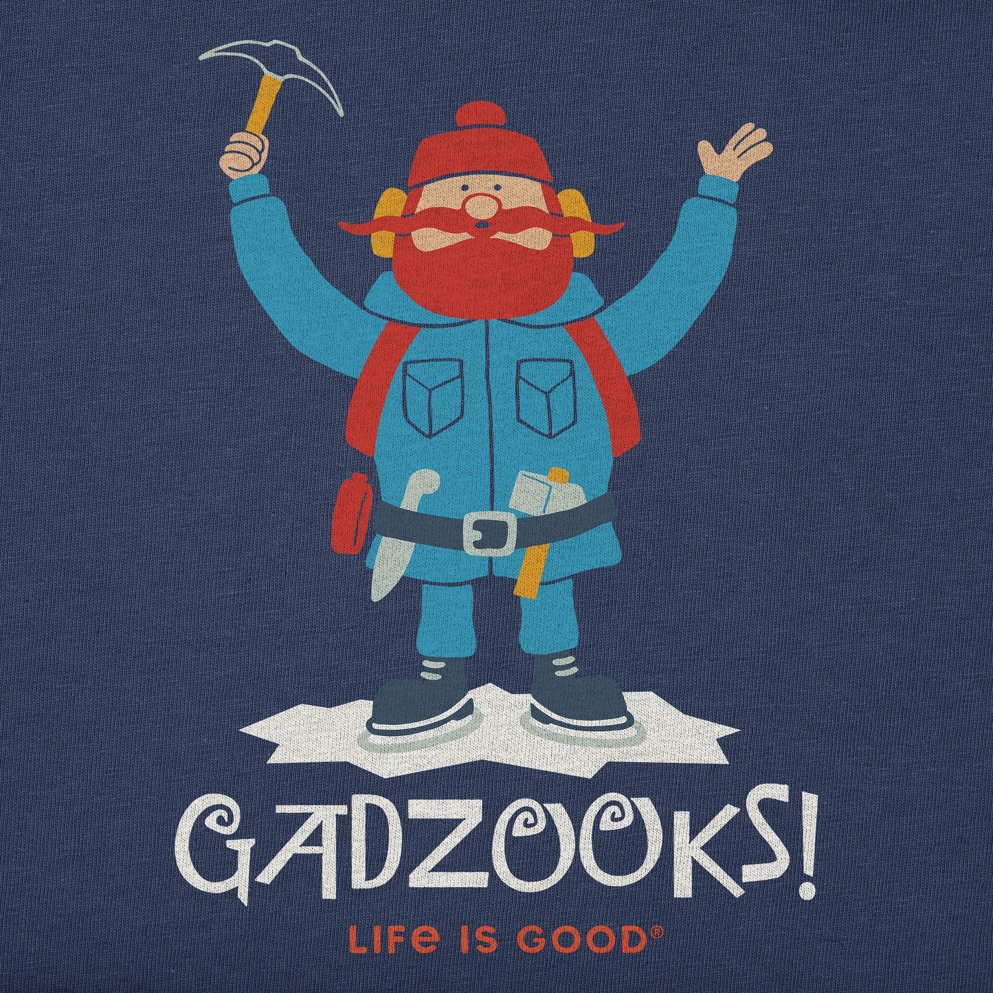 Men's Gadzooks Yukon Short Sleeve Crusher Tee