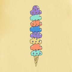 Kids Stay Cool Cone Stack Long Sleeve Crusher Tee