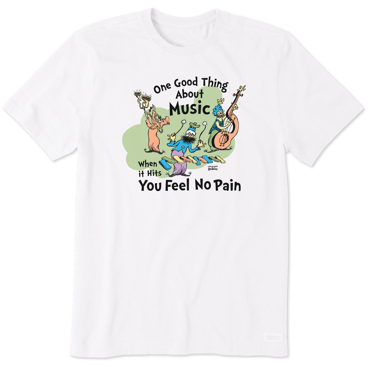 Men's Dr. Seuss Music Short Sleeve Tee