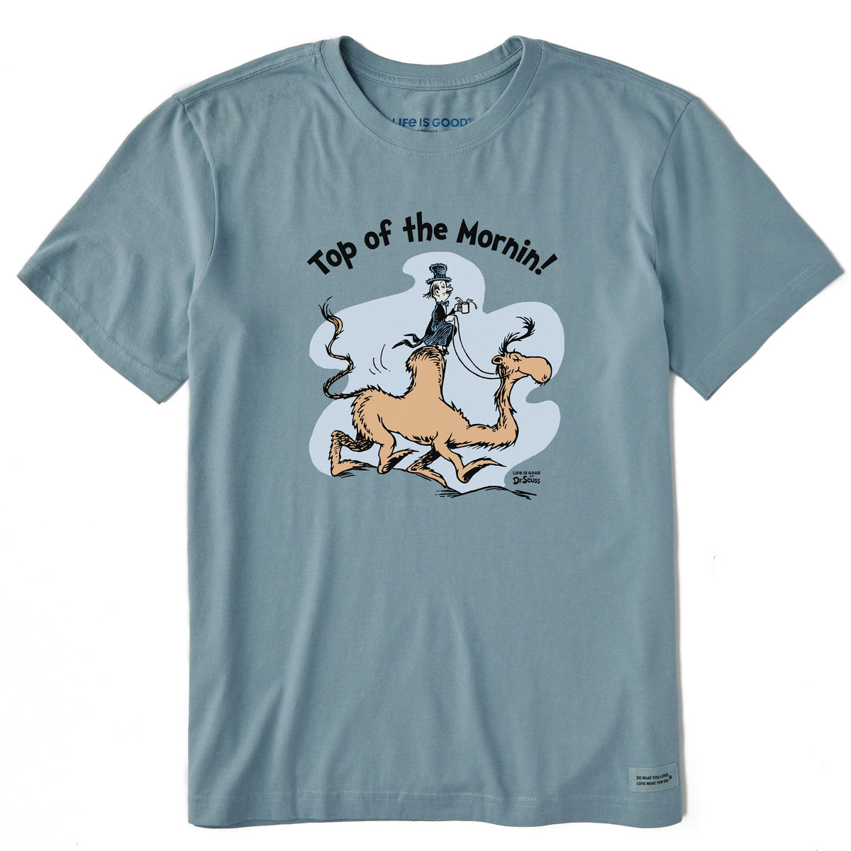 Men's Dr. Seuss Top of the Mornin Short Sleeve Crusher Tee