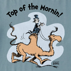 Men's Dr. Seuss Top of the Mornin Short Sleeve Crusher Tee