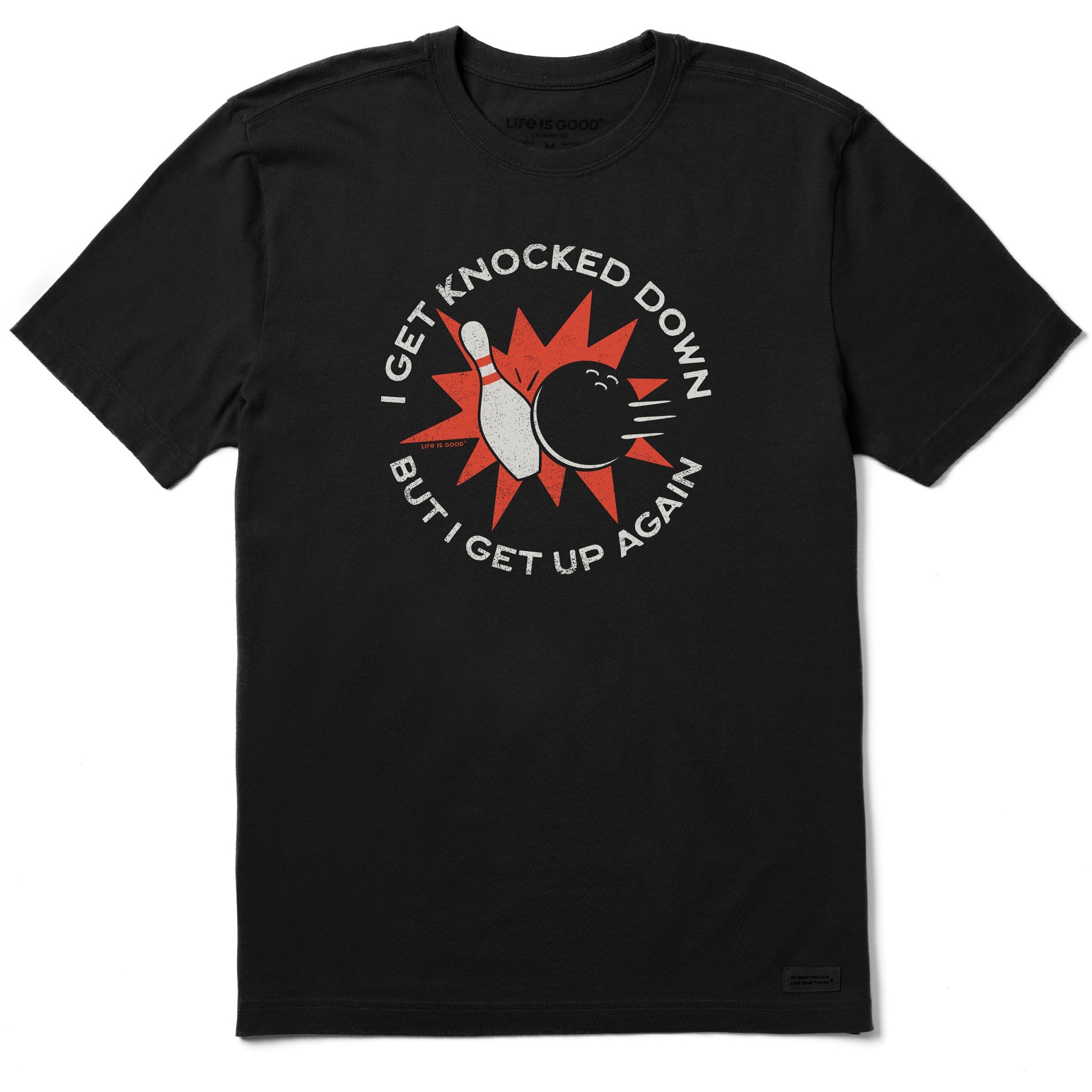 Men's I Get Knocked Down Short Sleeve Tee