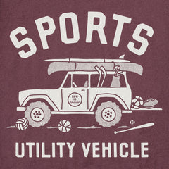 Men's Sports Utility Vehicle Short Sleeve Crusher Tee