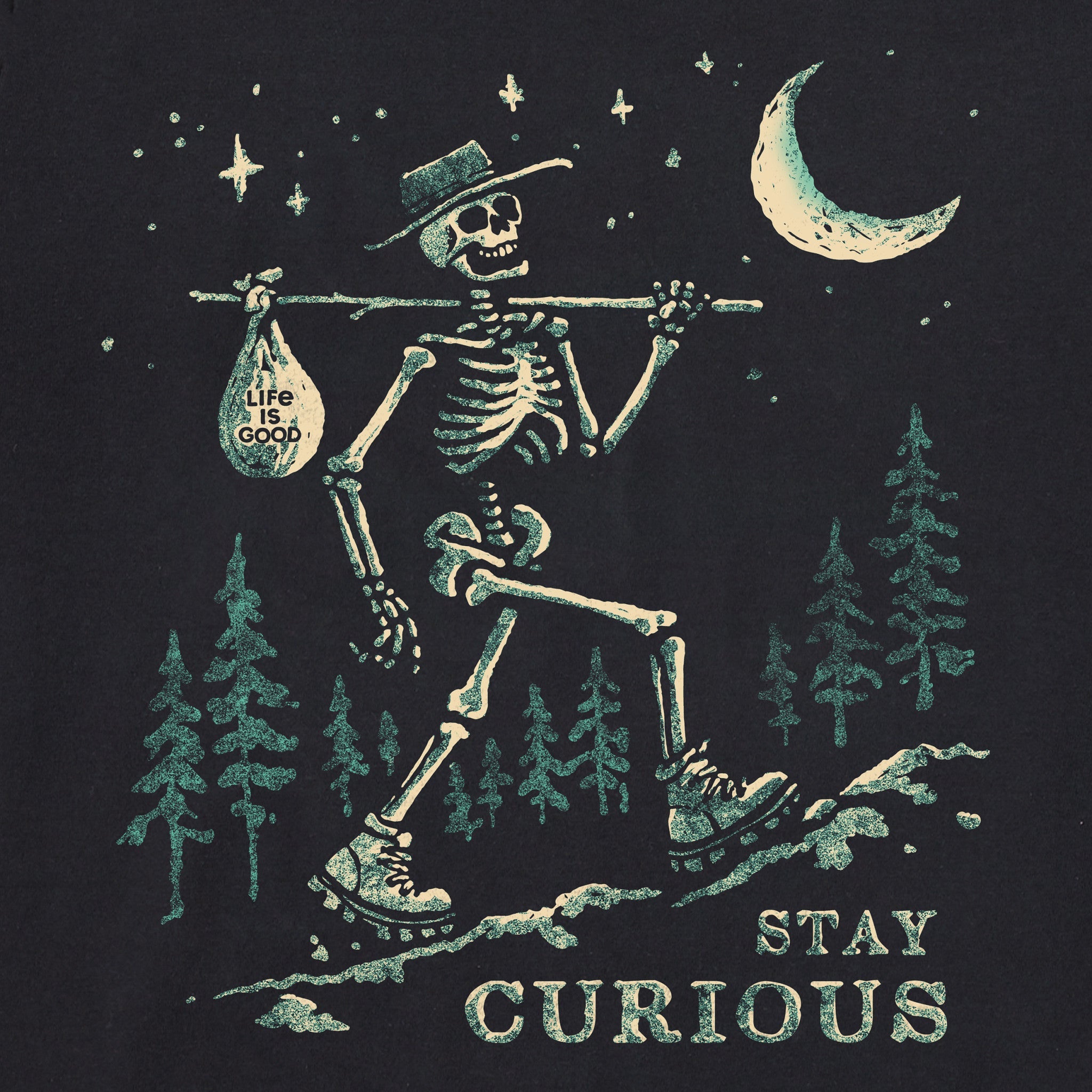 Men's Stay Curious Short Sleeve Tee