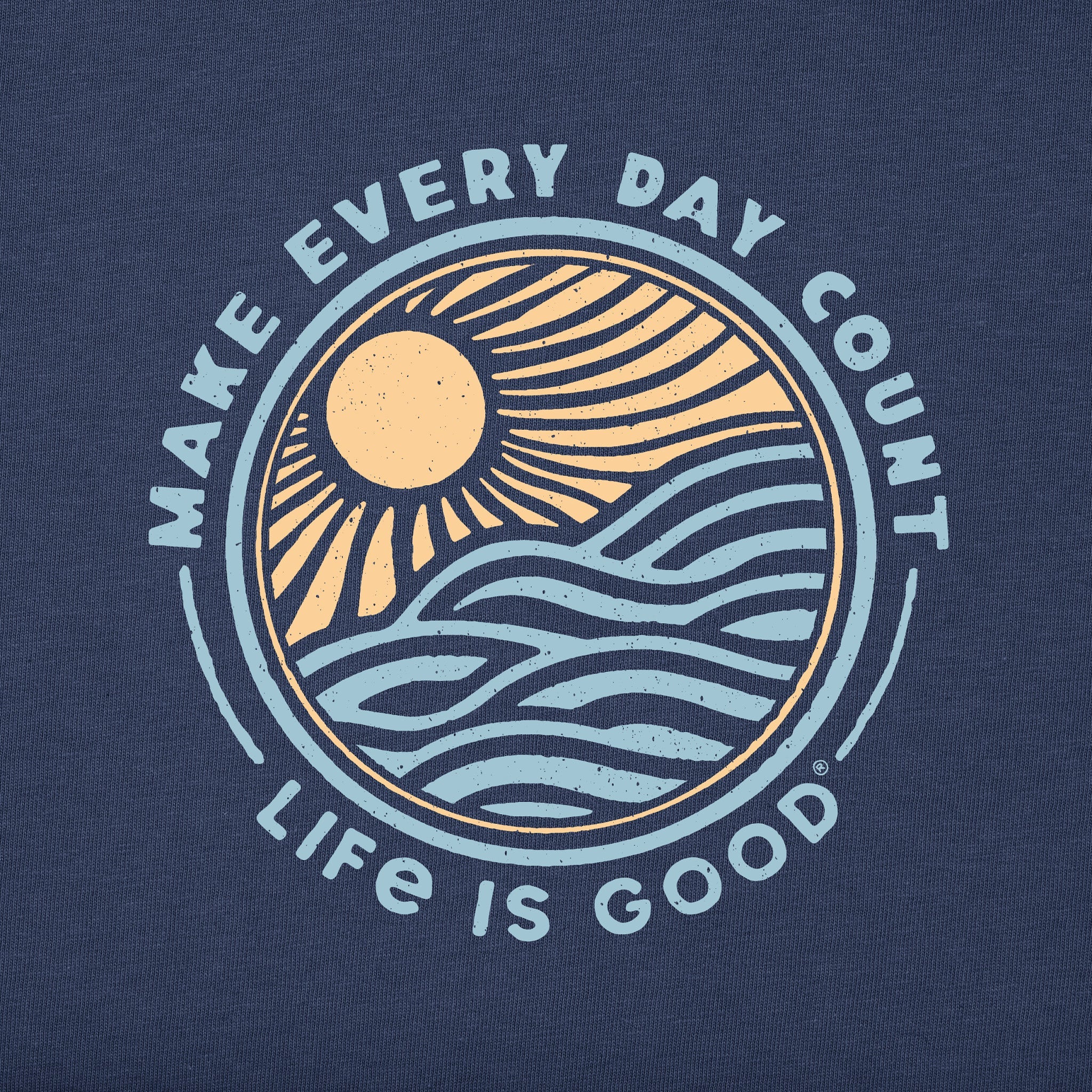 Men's Make Every Day Count Sunset Short Sleeve Tee