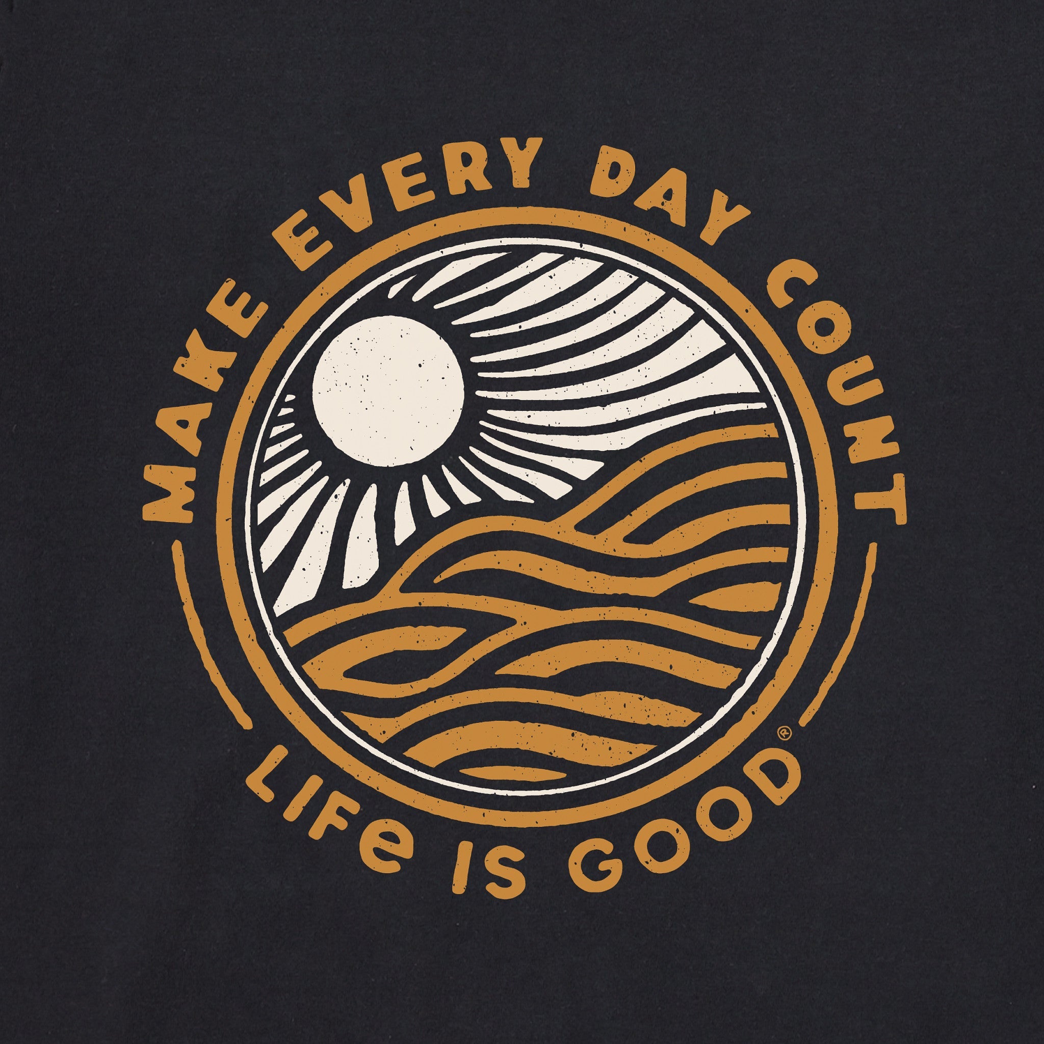 Men's Make Every Day Count Sunset Short Sleeve Tee