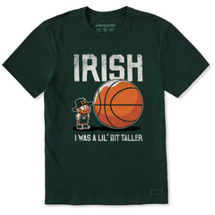 Men's Irish I Was a Lil Bit Taller Short Sleeve Crusher Tee