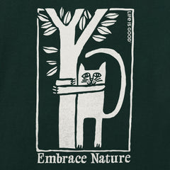 Men's Embrace Nature Cat Short Sleeve Crusher Tee
