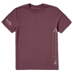 Men's Fish Ruler Short Sleeve Crusher Tee