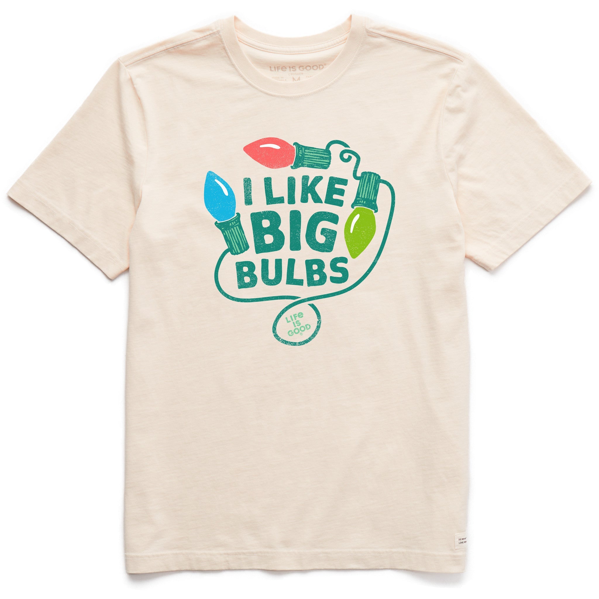 Men's I Like Big Bulbs Short Sleeve Crusher Tee