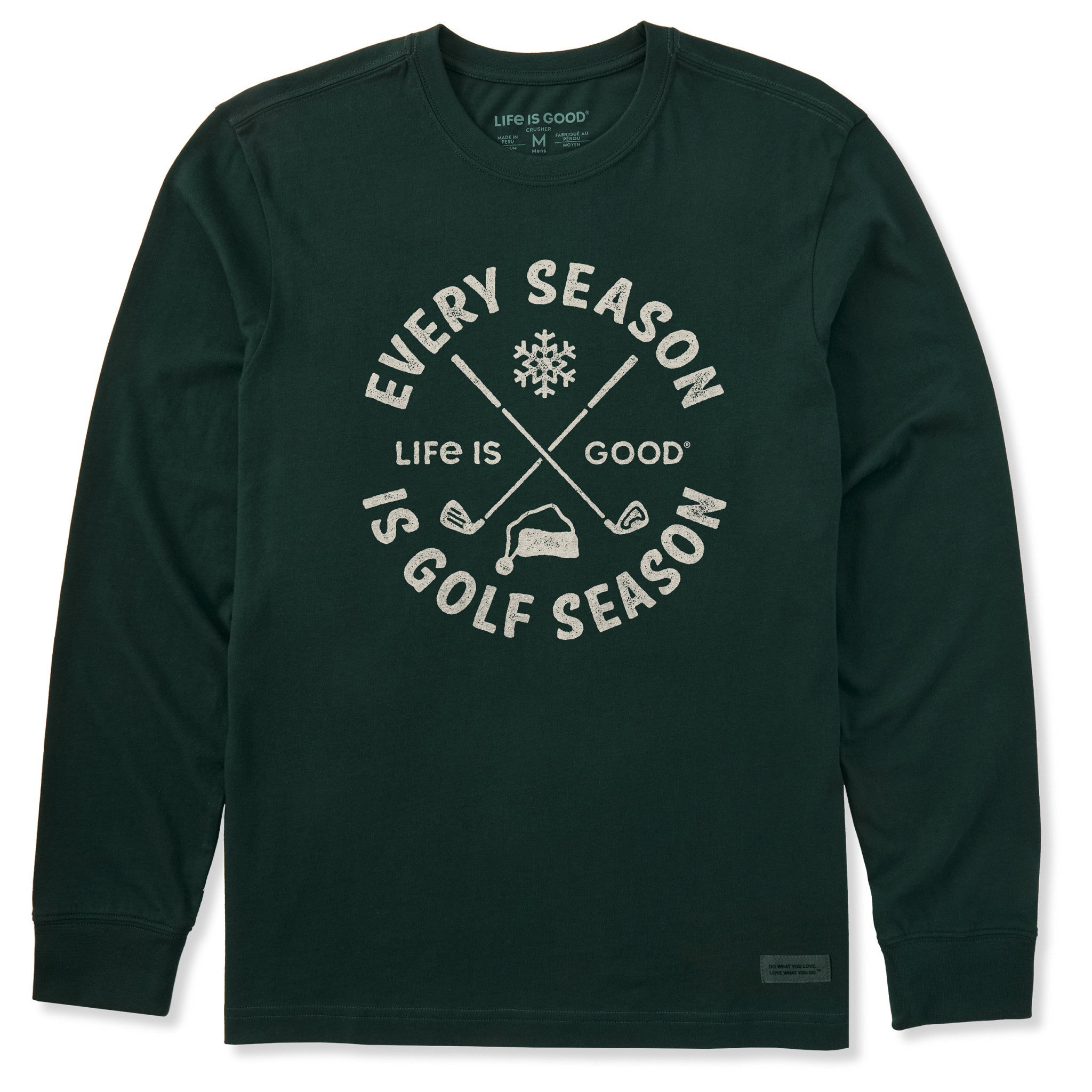 Men's Every Season is Golf Season Long Sleeve Crusher Tee