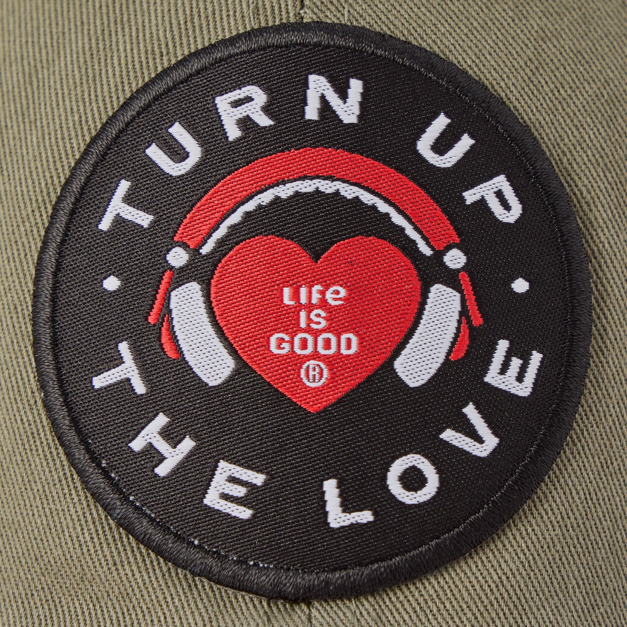Adult Unisex Turn Up Patch Chill Cap