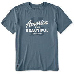 Men's America the Beautiful 1776 Short Sleeve Crusher Tee