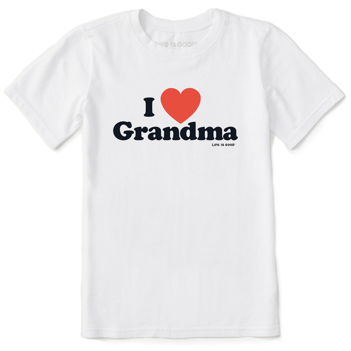 Kids I Heart Grandma Short Sleeve Crusher Tee