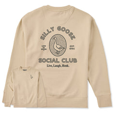 Adult Unisex Silly Goose Social Club Every Wear Crew Sweatshirt