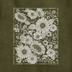 Adult Unisex Beautiful Energy Wildflowers Every Wear Hoodie Sweatshirt