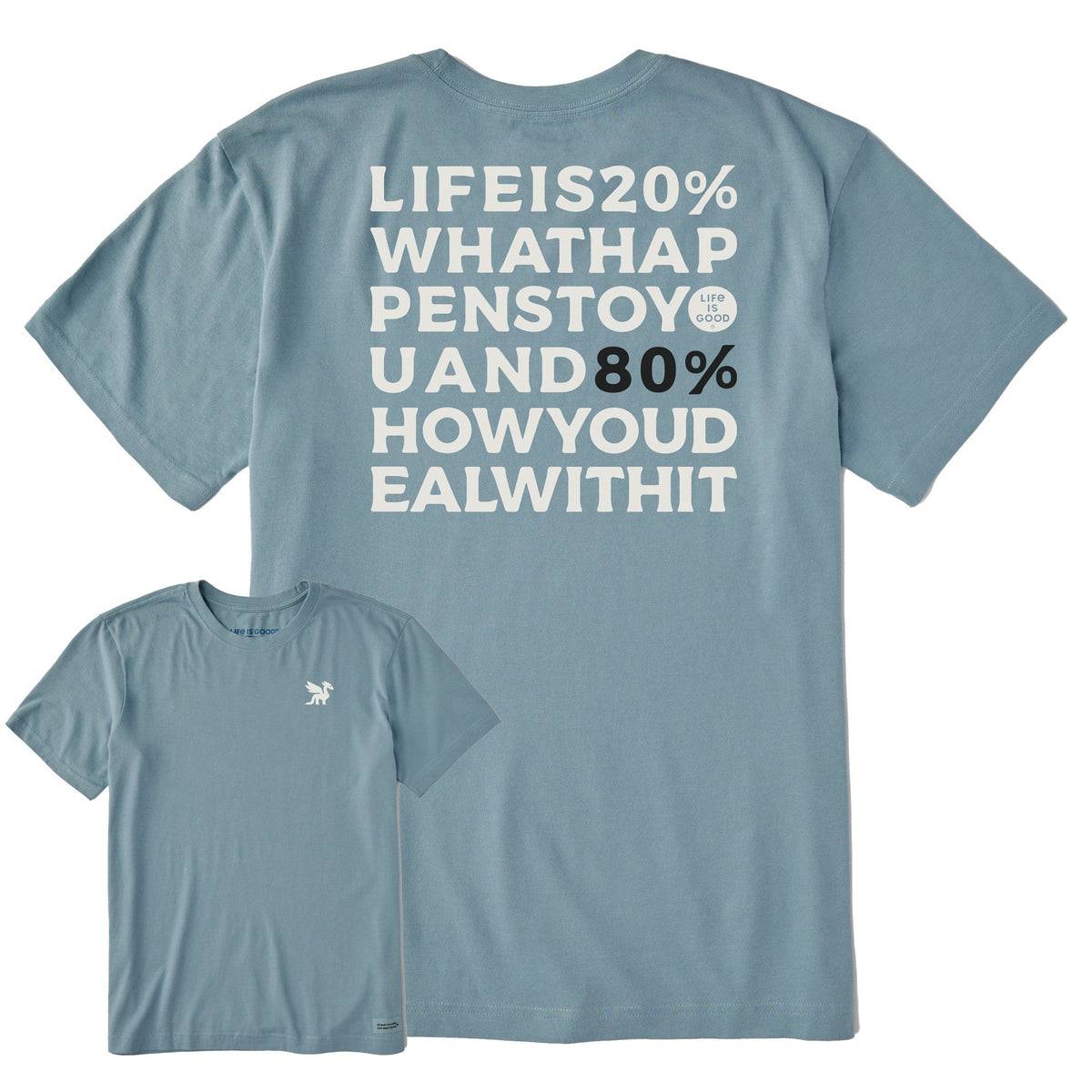 Men's Bert's 80% Short Sleeve Crusher Tee