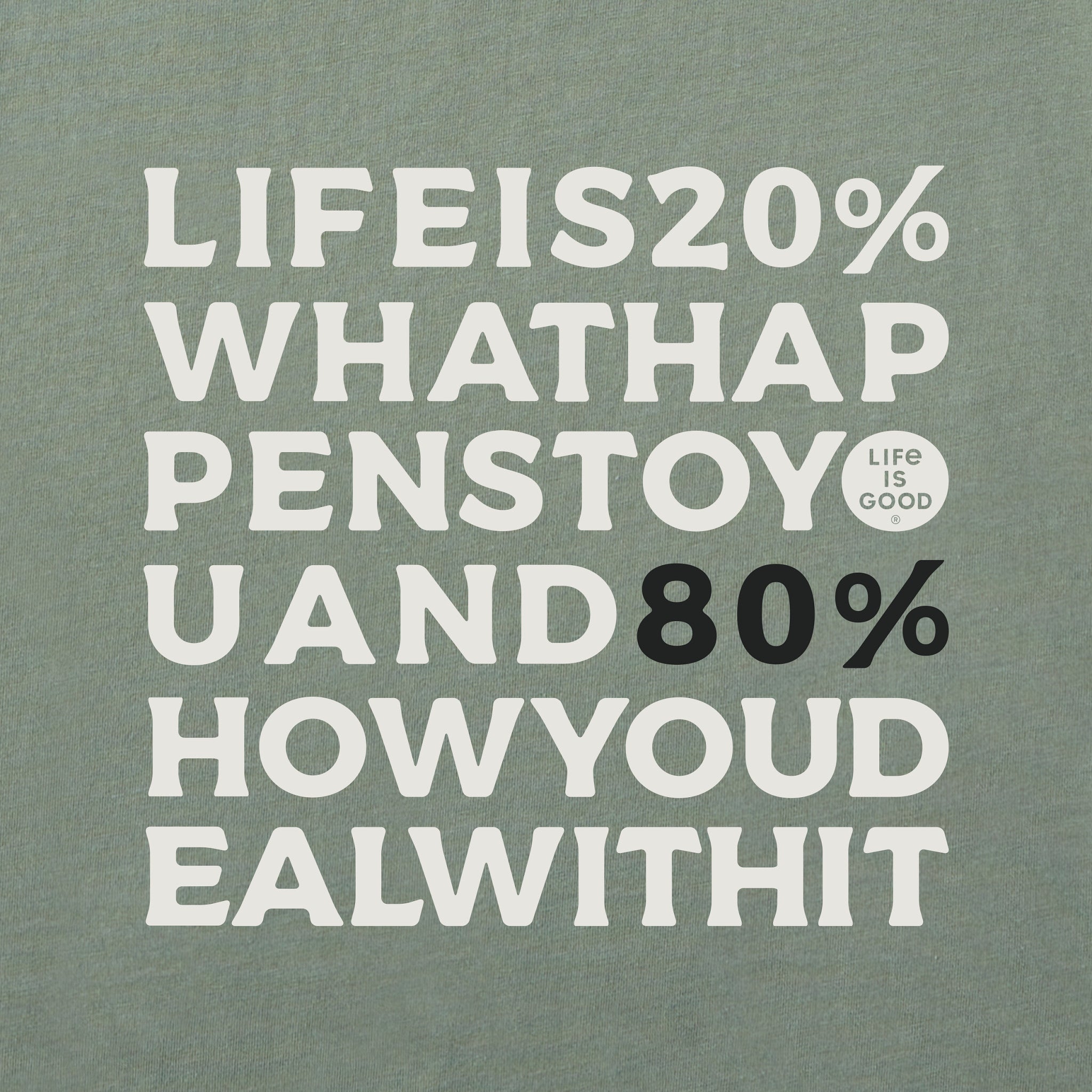 Men's Bert's 80% Short Sleeve Crusher Tee