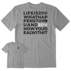 Men's Bert's 80% Short Sleeve Crusher Tee