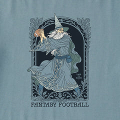 Men's Fantasy Football Wizard QB Long Sleeve Crusher Tee