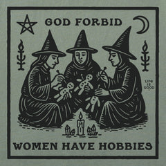 Women's Hobbies Long Sleeve Crusher Tee