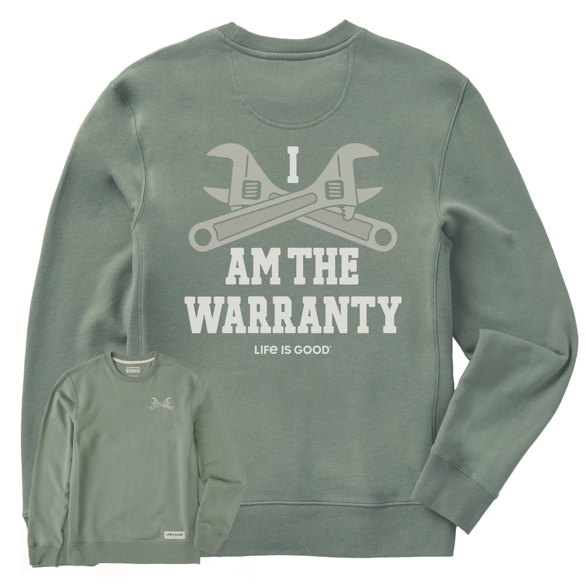 Men's I am the Warranty Simply True Fleece Crew