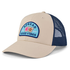 Adult Unisex Spread Good Vibes Patch Trucker