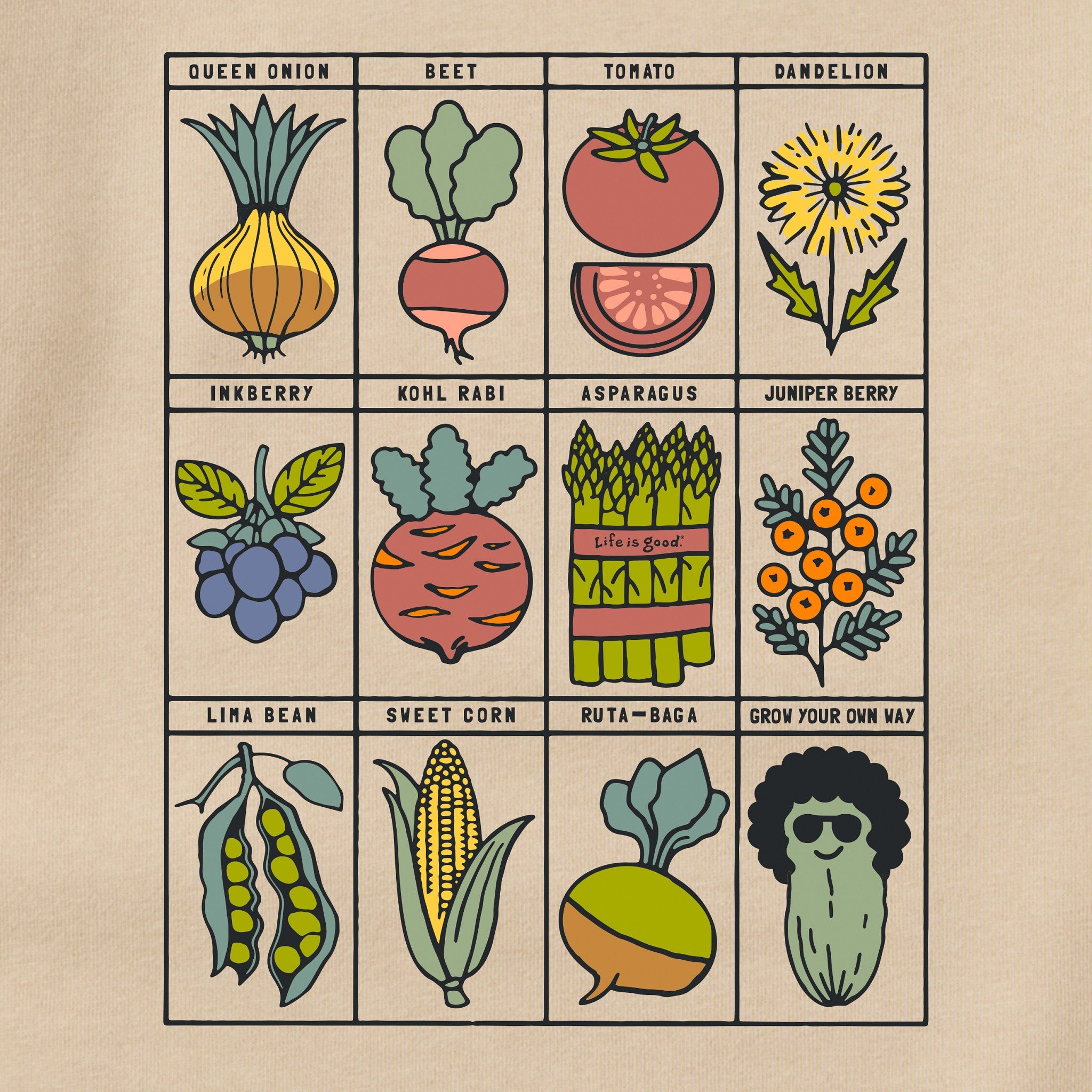 Adult Unisex Grow Your Own Way Every Wear Crew Sweatshirt