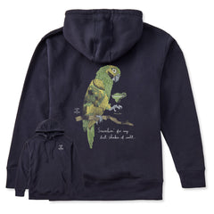 Adult Unisex Margarita Parrot Every Wear Hoodie Sweatshirt