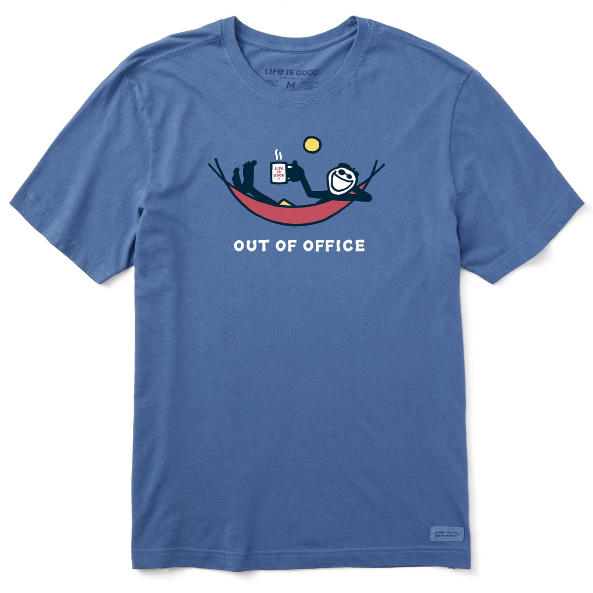 Men's Out of Office Jake Hammock Short Sleeve Crusher Tee