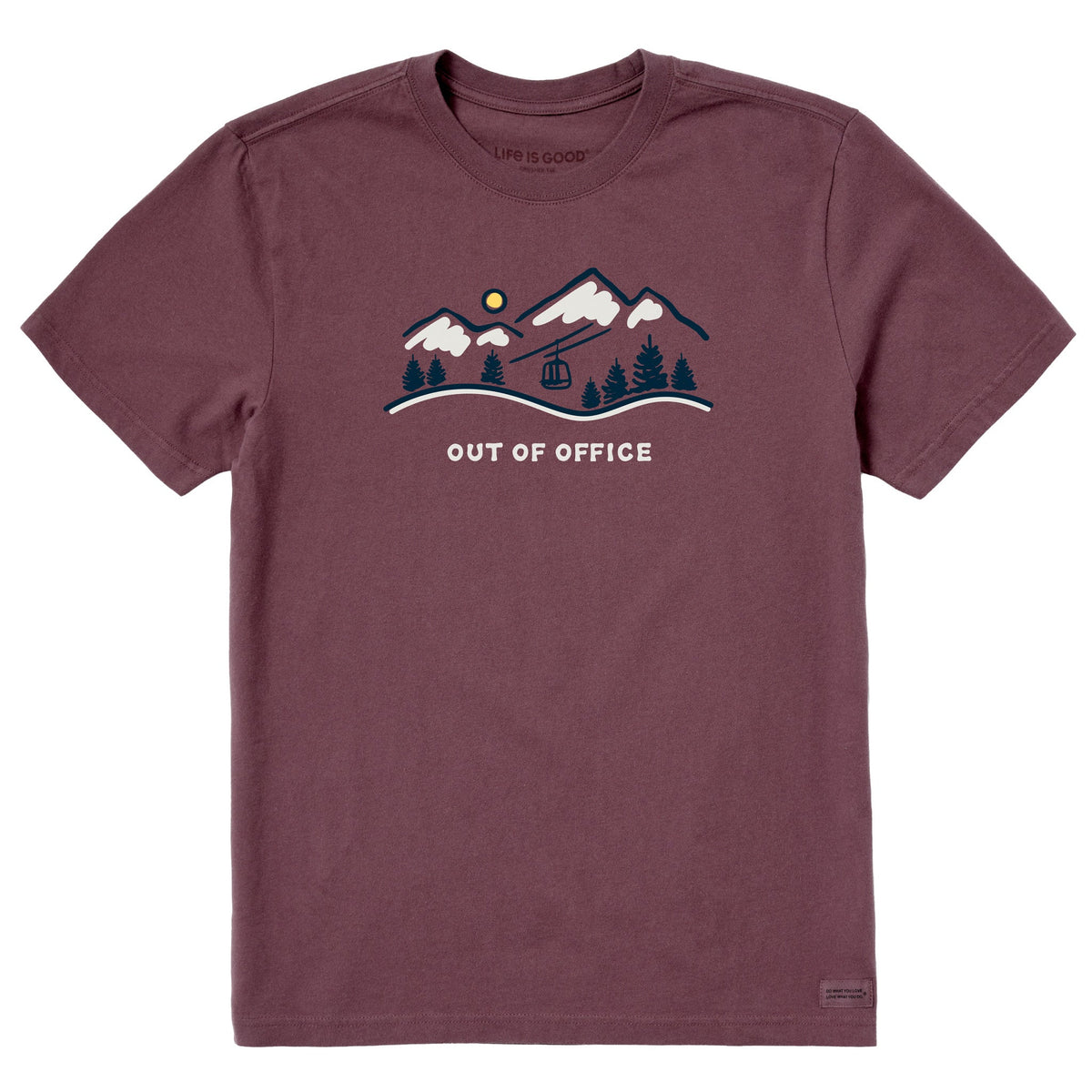 Men's Ski Lift Vista Out of Office Short Sleeve Crusher Tee