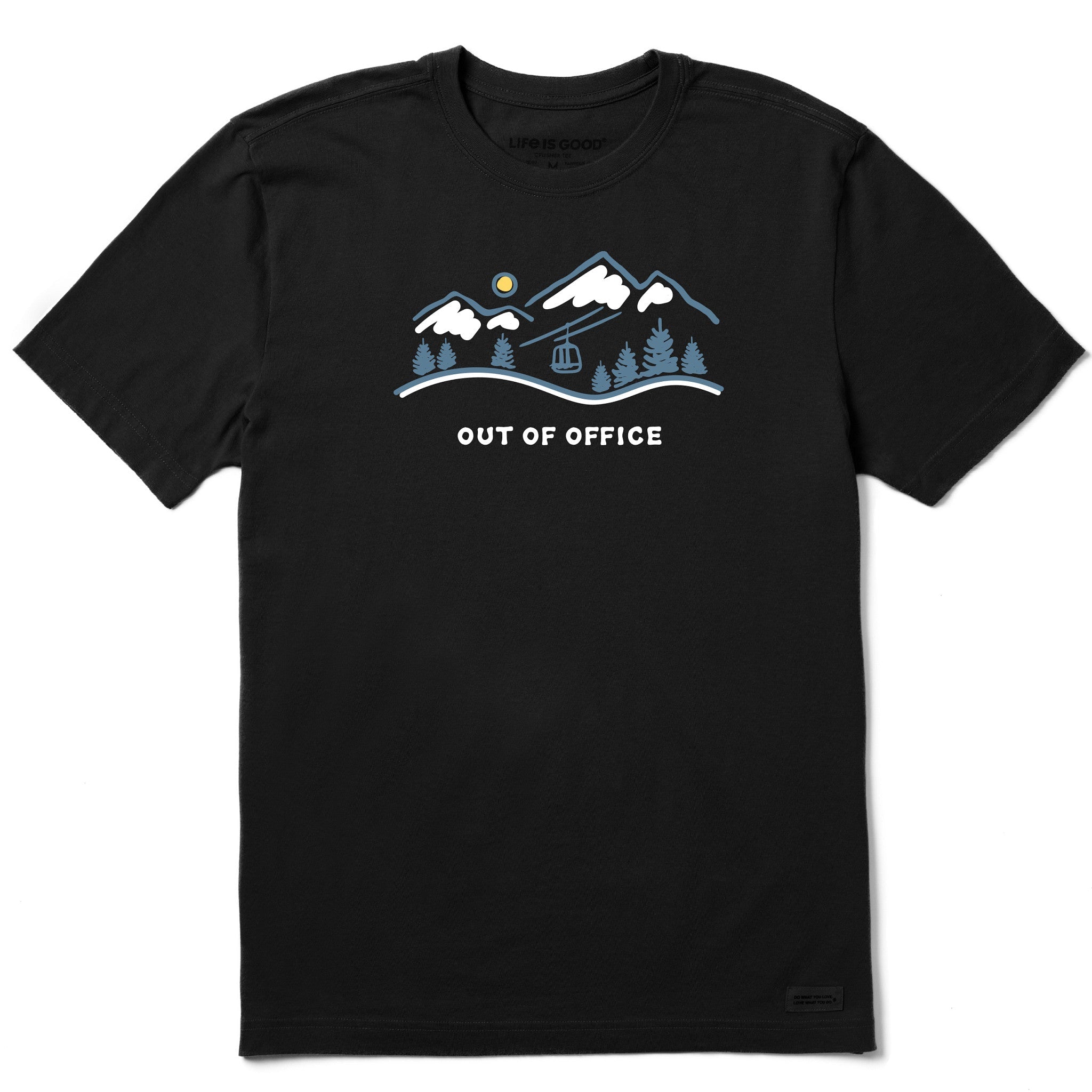 Men's Ski Lift Vista Out of Office Short Sleeve Crusher Tee