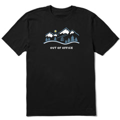 Men's Ski Lift Vista Out of Office Short Sleeve Crusher Tee