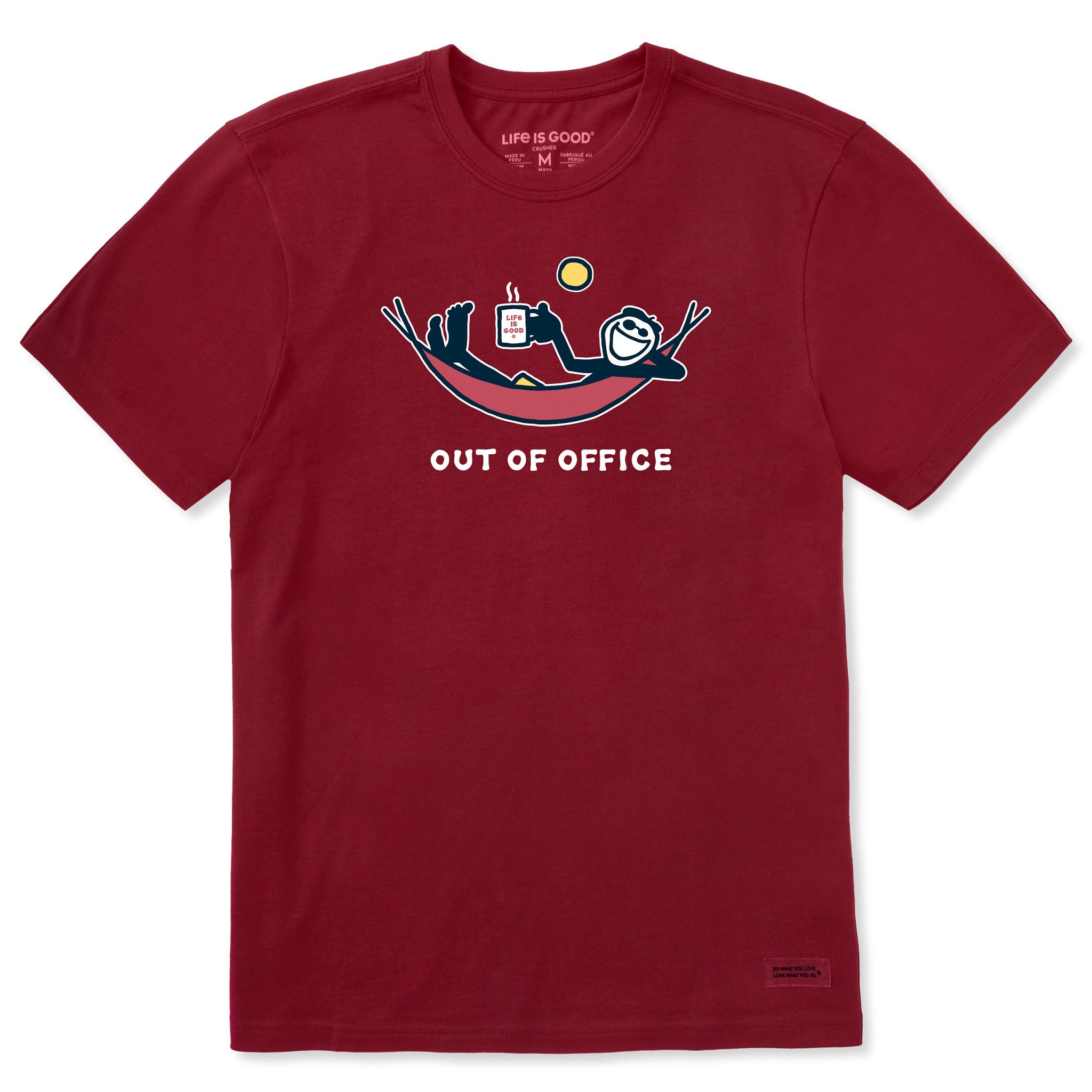 Men's Out of Office Jake Hammock Short Sleeve Crusher Tee