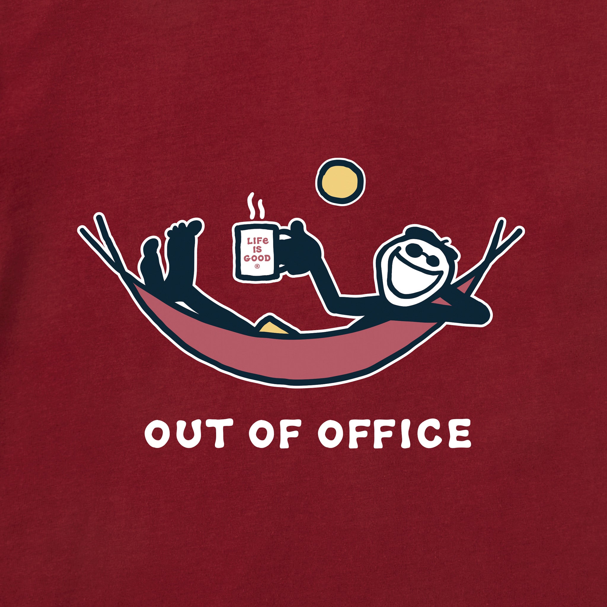 Men's Out of Office Jake Hammock Short Sleeve Crusher Tee